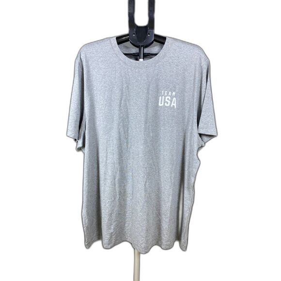 SKIMS Team USA Gray T-Shirt Women’s XXL Olympic Flag Graphic Tee NWT - Picture 2 of 6